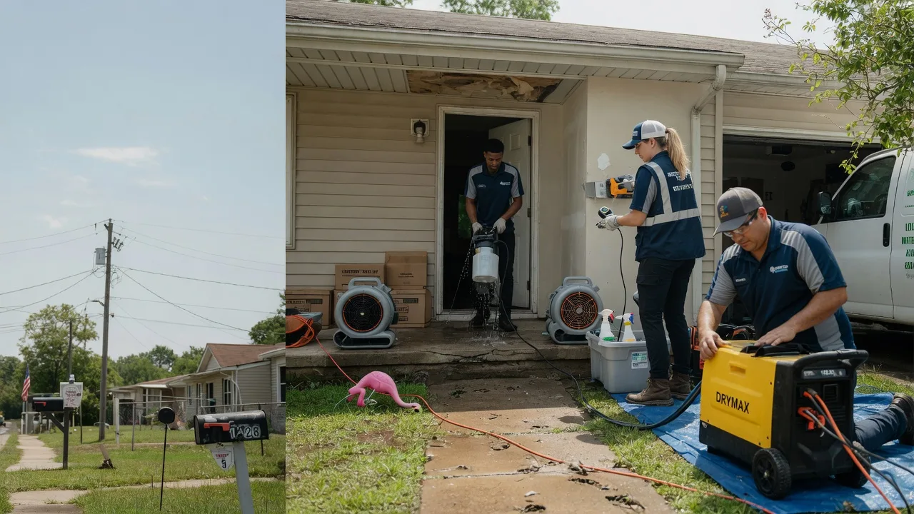 Storm Damage Water Removal in Rockport, IL near me